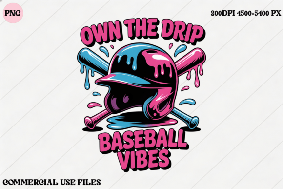 Baseball Drip Vibes: More Than Just a Graphic