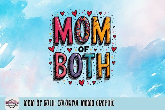Celebrate Motherhood with the Colorful Mama Graphic