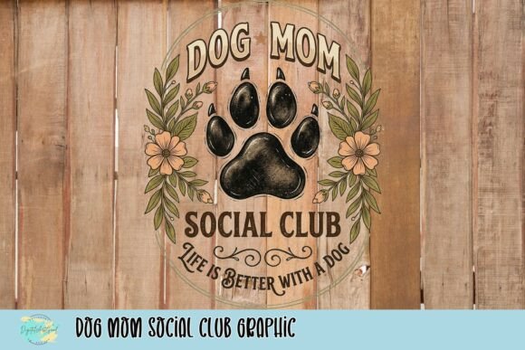 Dog Mom Social Club Graphic: More Than Just a Design