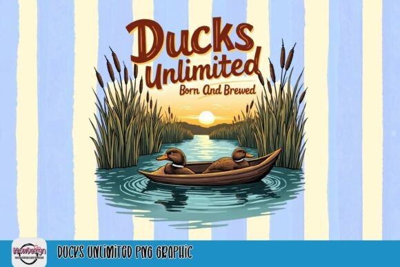 Ducks Unlimited PNG: Infuse Your Designs with Nature's Spirit