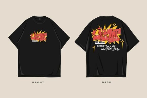 Light Bearer Christian Graphic T-shirt: A Beacon of Faith-Based Design
