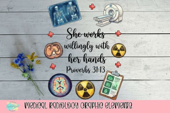 Medical Radiology Graphic Elements: Visualizing Healthcare