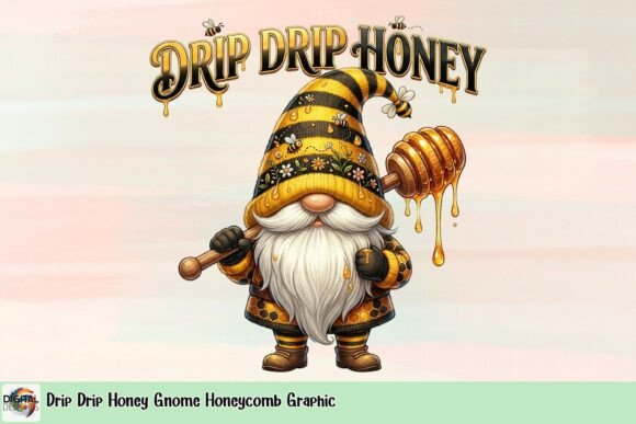 The Sweet Appeal of the Drip Drip Honey Gnome Graphic