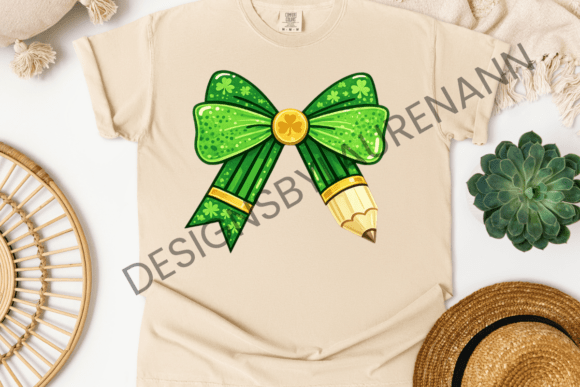 Unleashing Creative Potential with the Shamrock Pencil Bow Graphic