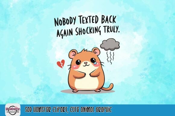 Unpacking the Charm of Sad Hamster Clipart